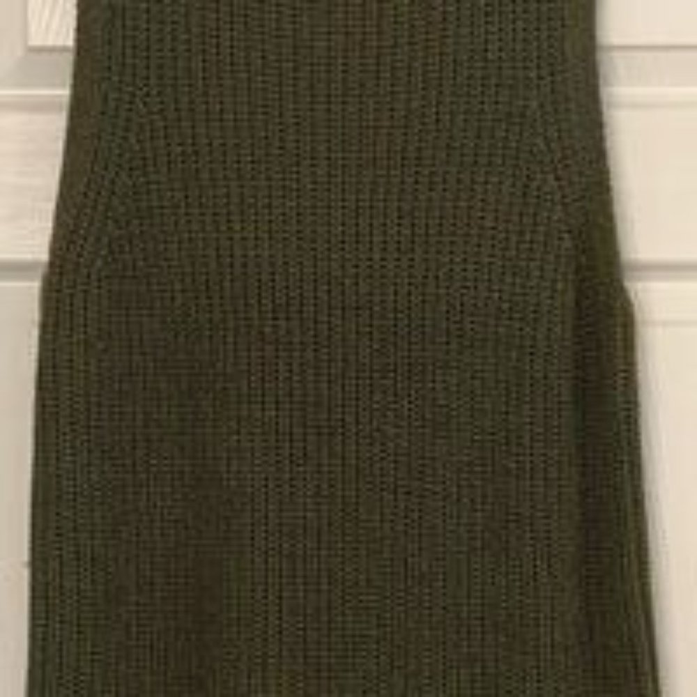 Cable Knit Sweater Tank Top